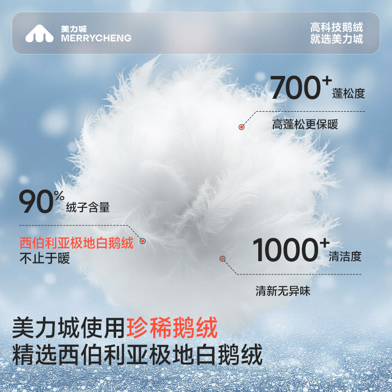 【新品】美力城童装儿童羽绒服女童2025冬装加厚保暖鹅绒外套004,淘宝优惠券,粉丝福利购,淘宝优惠卷