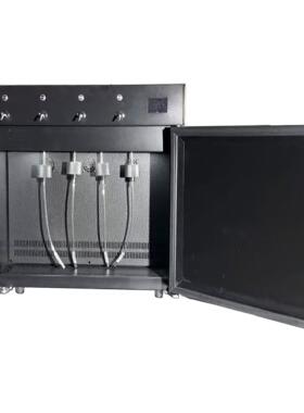 智能红酒分酒机大屏幕自动扫码售酒机立式多规格恒温红酒柜分杯机