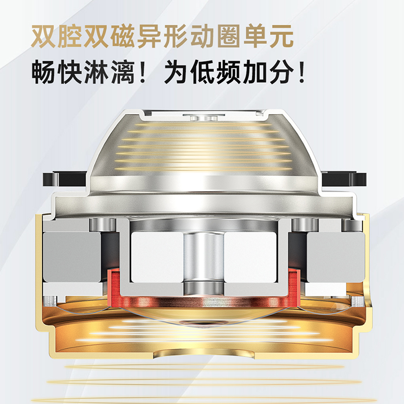 ND DD3发烧级耳机HIFI高音质有线降噪电脑游戏入耳式专业监听耳返 - 图1