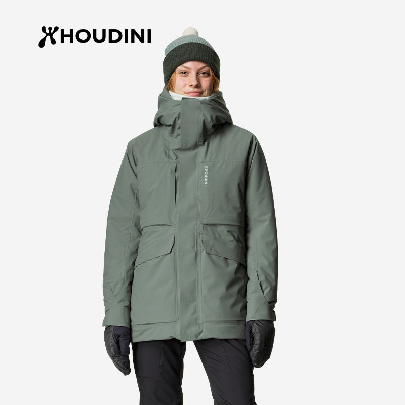 HOUDINI胡丁尼Fall inJacket立秋女户外冬保暖P棉服防寒外套夹克,淘宝优惠券,粉丝福利购,淘宝优惠卷