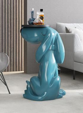 创意大型落地狗摆件轻奢客厅电视柜沙发旁迎宾装饰品乔迁新居礼品