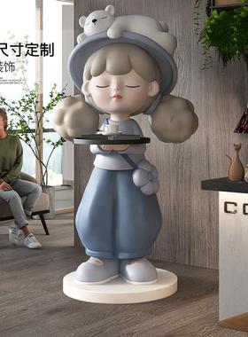 超大型潮玩雕塑指定卡通人物装饰商场门口网红打卡美陈布置摆件