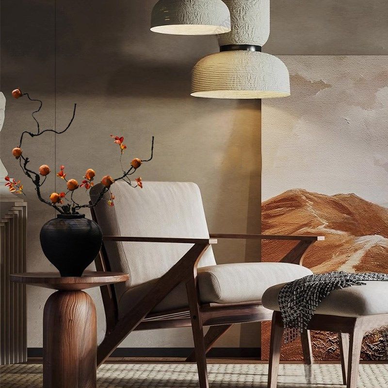 侘寂风黑色树脂花瓶禅意宋韵摆件民宿复古木纹咖啡厅家居桌面装饰,淘宝优惠券,粉丝福利购,淘宝优惠卷