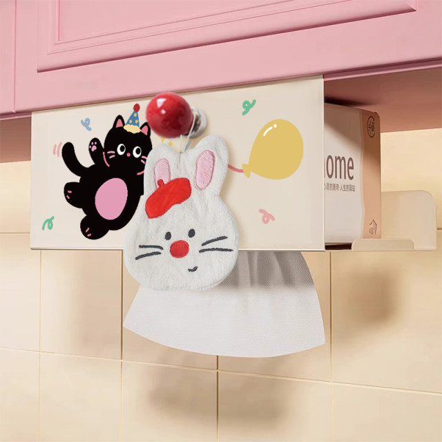 Wall-mounted face towel storage rack