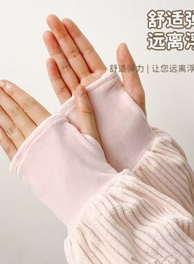 儿童袖套小女孩冬季防脏长款女童羽绒服套袖小学生宝宝护袖幼儿园
