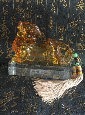 貔貅招财摆件琉璃家居客t厅玄关电视柜办公室店铺开业送礼工艺品