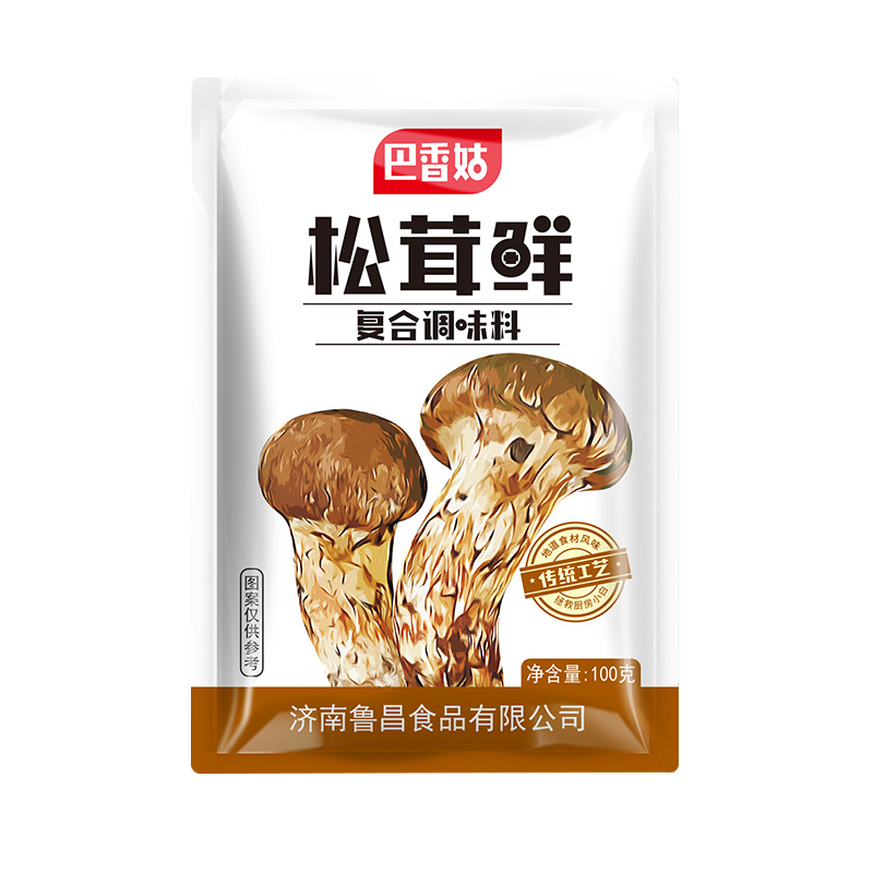 松茸鲜调味料100g可代鸡精盐味精家用菌菇粉提鲜调味品官方旗舰店