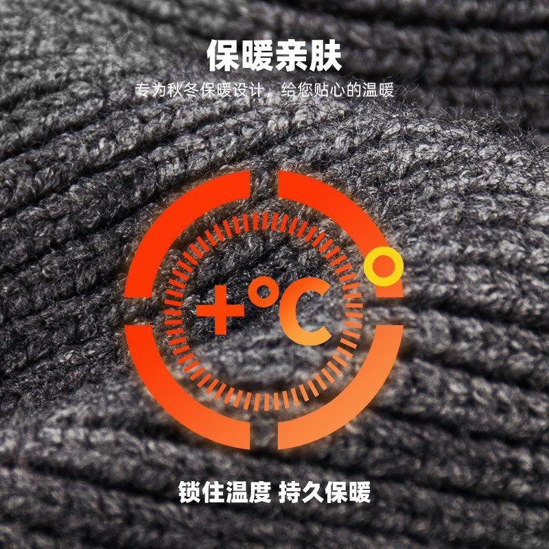 WRELS秋冬防寒保暖护耳针织帽子加绒加厚毛线帽防风护脸户外冷帽,淘宝优惠券,粉丝福利购,淘宝优惠卷