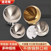 Creative Stainless Steel Desktop Trash Can Office Tea Table Top Peel Containing Barrel Smoke Flushed Bar KTV Ashtrays