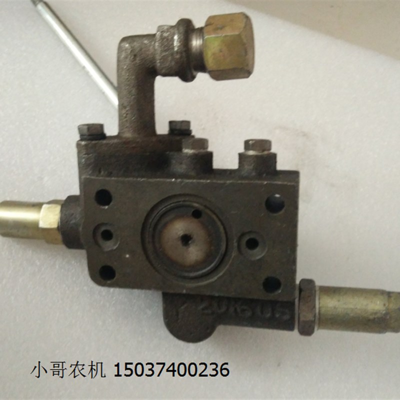 极速四轮拖拉机提升器升降机牛头 分配器K 液压流量控制阀 操控杆 - 图1