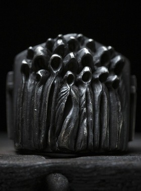 极速Gothic Punk Satanic Devil SkulEl Ring Vintage Steampunk