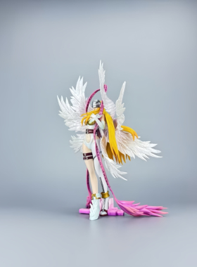 数码宝贝 新款MINE天女兽手办 优质现货 桌面机箱摆件 模型雕像
