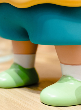 【拾壹】1:1蜡笔小新手办 潮玩阿呆手办创意卡通家具客厅摆件礼物