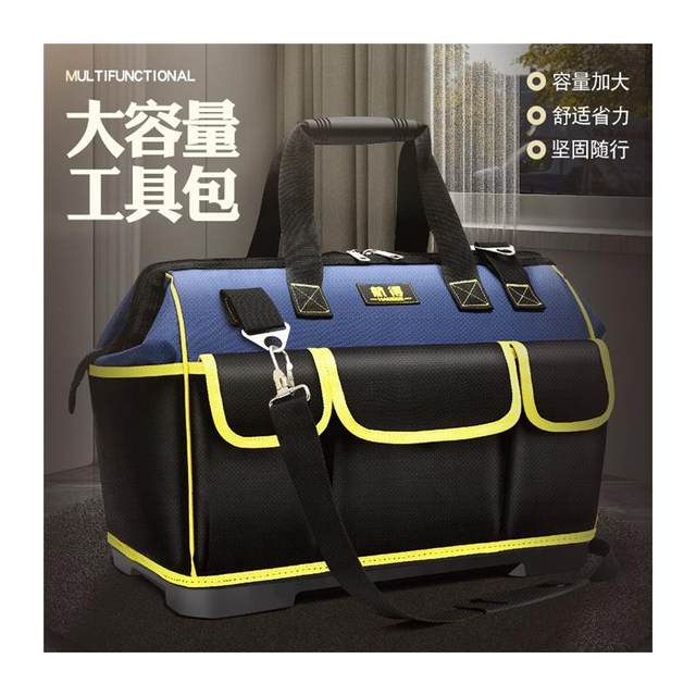 Tool pack sturdy and durable electrician woodworking special multi-function repair and installation portable hardware canvas gadget bag