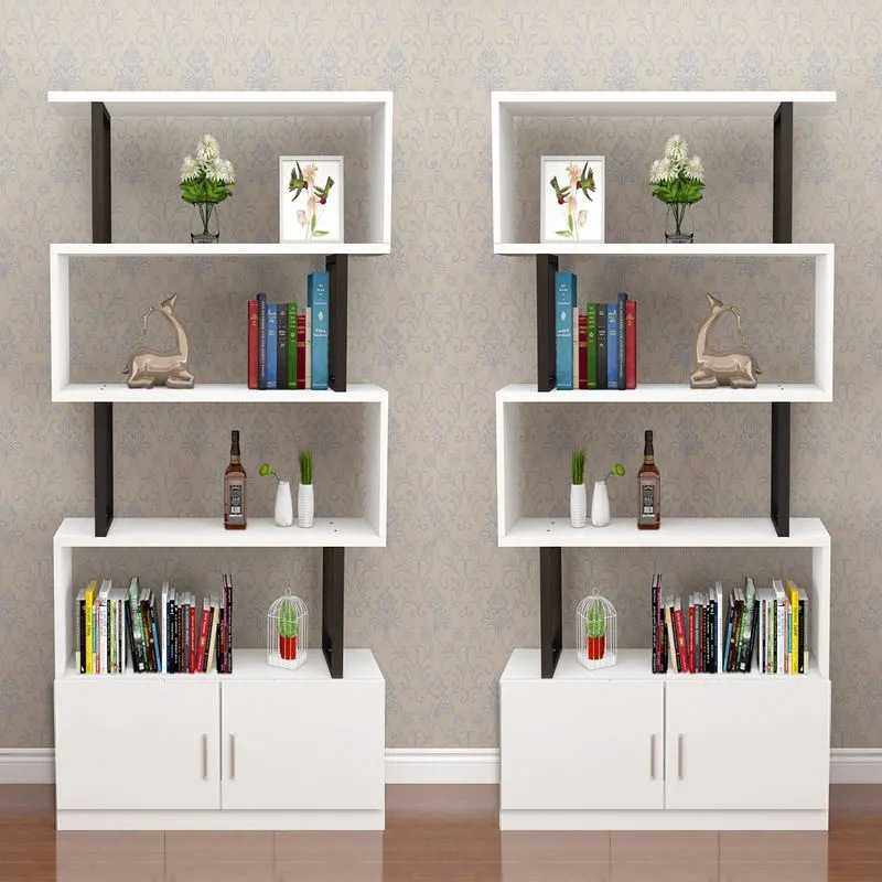 新款直销直供创意书架置物架落地客厅隔断多层储物架收纳架书柜展,淘宝优惠券,粉丝福利购,淘宝优惠卷