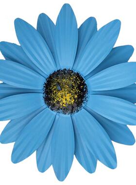 新款直销铁艺壁挂雏菊 创意墙上花架庭院民宿院子花园栅栏墙壁装