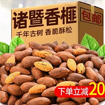 New Goods Cilantorae and Maple Bridge Special Produce Large Grain of Aroma Torreya Fruit Canned Cilanfie Nut Snacks Dried Fruits Wholesale