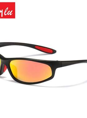 俊莱户外运动眼镜D185骑行挡风夜视墨镜 新款男女偏光