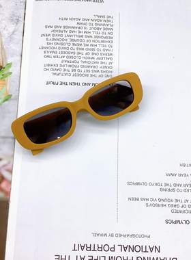 新款时尚小方框儿童太阳眼镜宝宝防晒防紫外线墨镜凹造型眼镜