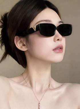 新款时尚潮流小框女金属铰链果冻色墨镜男跨网红眼镜