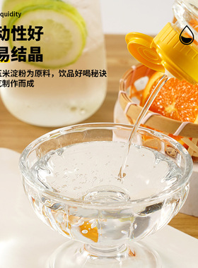 分装瓶收纳罐茶小冷果葡糖浆小瓶果糖家用烘焙柠檬茶冲饮奶茶店专