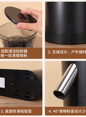 空盒子跨境自动咖啡机家用小型电动研磨器便携式咖啡豆研磨机手摇
