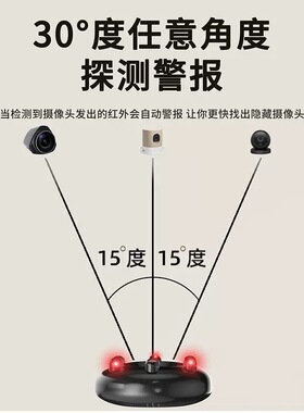 空盒子摄像头智能红外线探测仪酒店式防窥防偷拍检测器酒