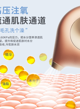 空盒子便携手持注氧仪喷雾器纳米美容仪家用补水仪面部喷雾冷喷