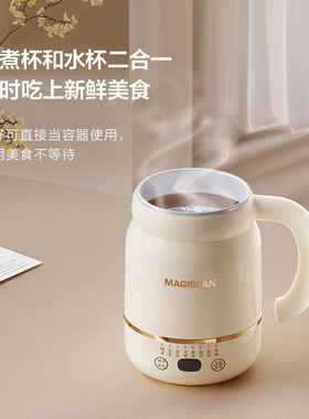 家用多功能迷你电炖杯办公室小型电热杯炖煮加热便携式花茶空盒子
