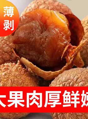 分装瓶收纳罐新2025年特产高州桂味荔枝干5斤核小肉厚甜正宗老树