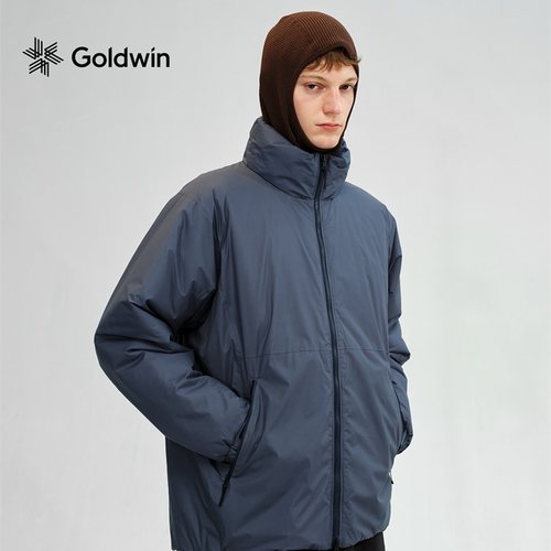 Goldwin GORE-TEX LABS棉服夹克防小雨保暖隐藏风帽外套男女同款 - 图1