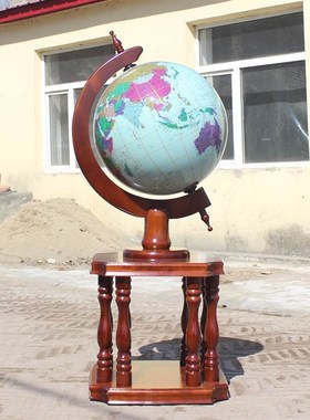 地球仪摆件办公室落地纯铜工艺品客厅装饰毕业送礼物公司开业礼品