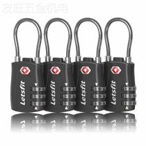 2 Loaded Price Code Lock Small Padlock Tie Rod Suitcase Small Lock Theft Lock Travel TSA Customs Lock