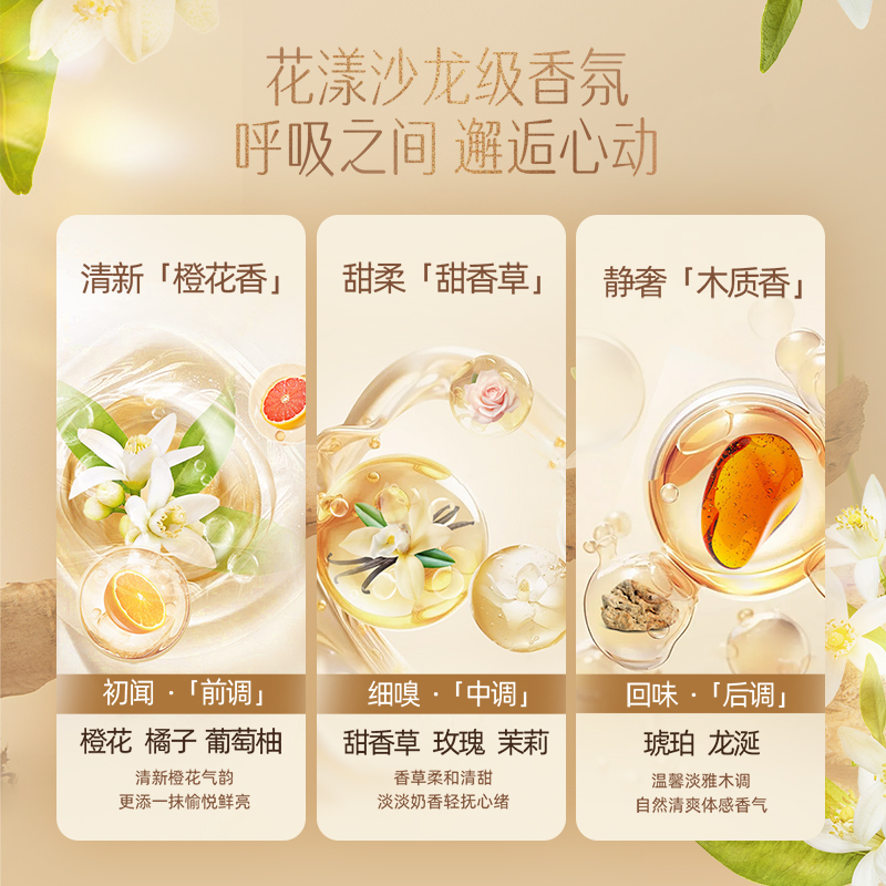 立白沙龙香氛洗衣凝珠持久留香除螨速溶洁净家用护色防串染正品 - 图2
