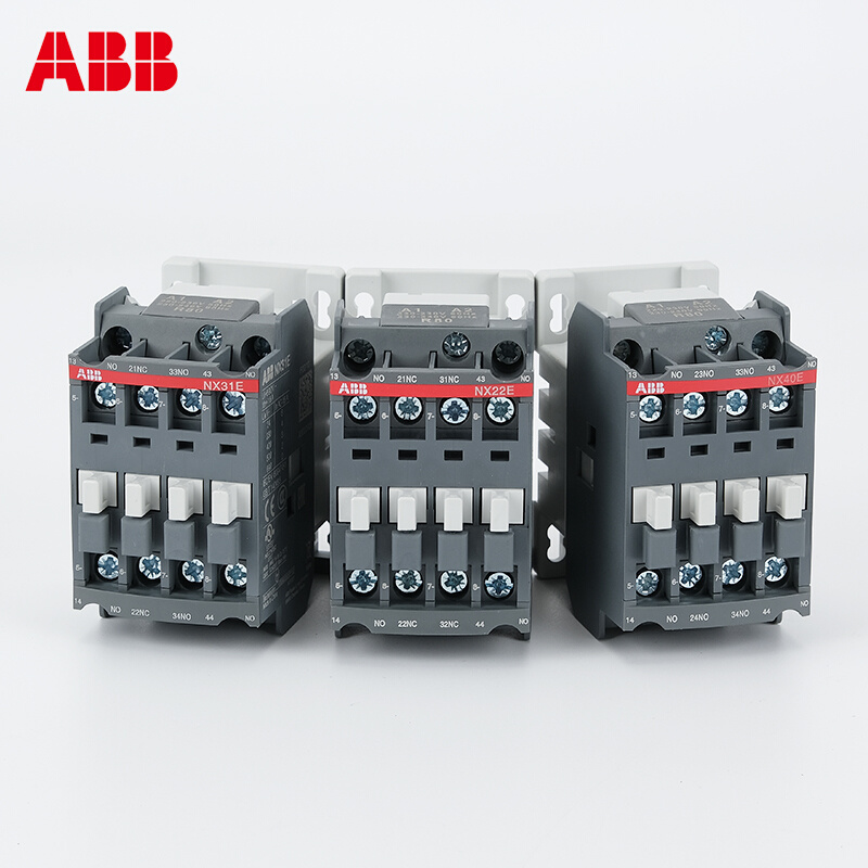 ABB中继电间器NX22E交流接触器式继电器NX31E/NX40E AC220/110/24 - 图0