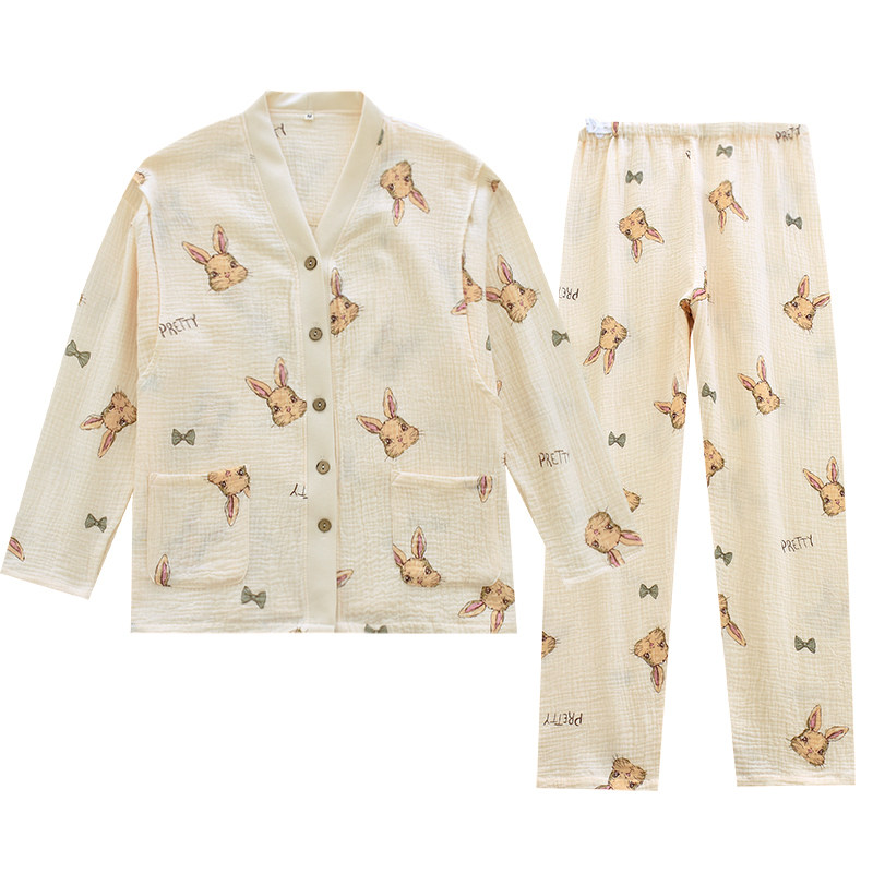 孕妇睡衣春夏纯棉纱布月子服秋季产后哺乳款怀孕期专用产妇喂奶女,淘宝优惠券,粉丝福利购,淘宝优惠卷