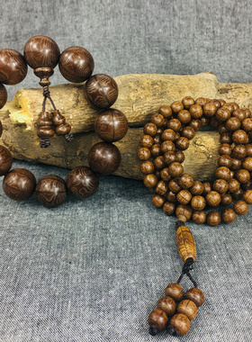 精品老料六道木2.0手串降龙木108颗原木手链男女士佛珠108颗文玩