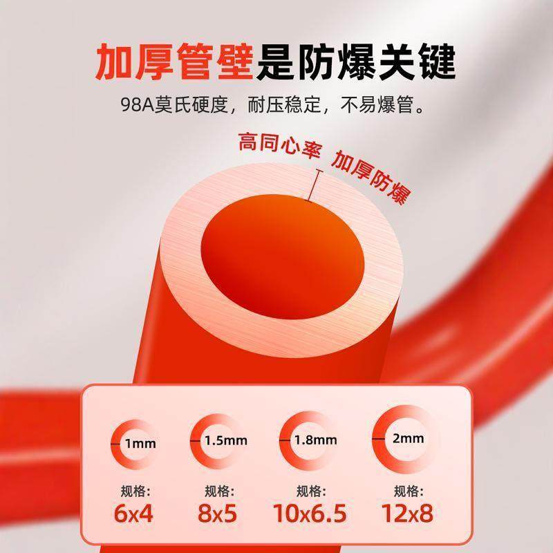 PU弹簧气管软管螺旋伸缩空压机气泵高压汽管快速接头气动风管8mm,淘宝优惠券,粉丝福利购,淘宝优惠卷