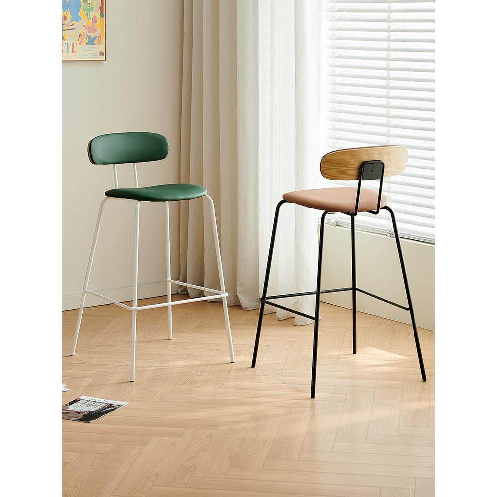 工业风格前台靠背高凳锻铁吧台椅简约现代家居吧台凳吧台椅高椅,淘宝优惠券,粉丝福利购,淘宝优惠卷