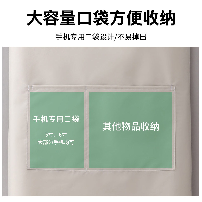 女士围裙长袖防油防水摆摊年轻人罩衣工作服美甲厨房家用2026新款