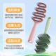 Children's hollow comb for smoothing hair without tangles, pine needle tooth massage, refreshing high skull comb, special pine cone comb with high and low needles