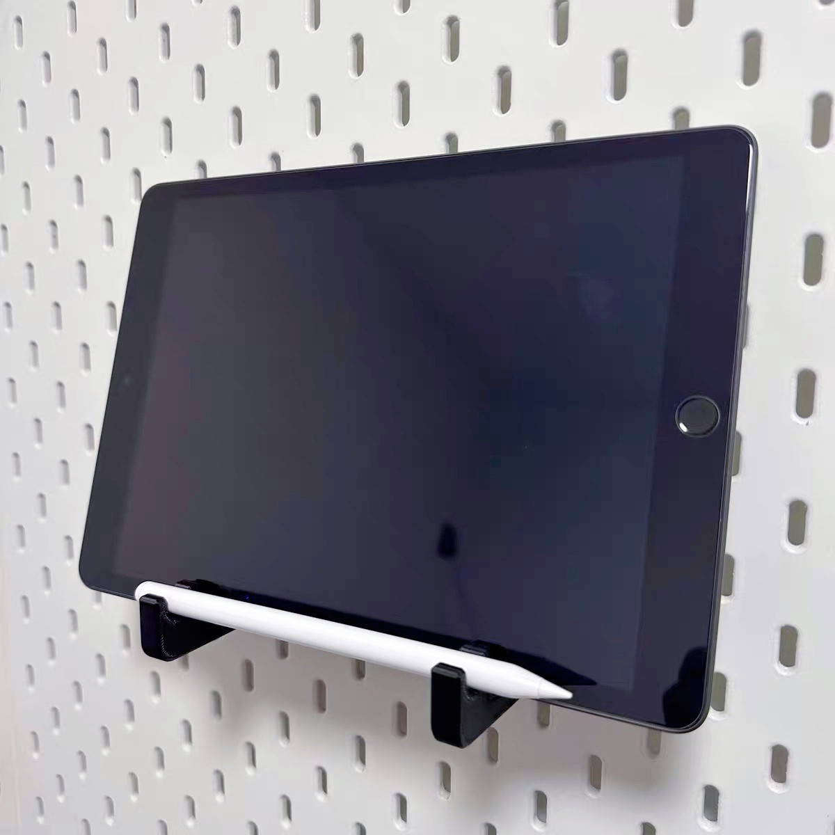 适用宜家SKADIS  宜家洞洞板配件 ipad支架手机平板电脑通用支架,淘宝优惠券,粉丝福利购,淘宝优惠卷