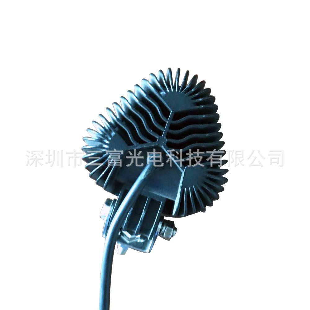 牧马人A柱三角形工作灯 汽车辅助灯 雾灯 45w前照LED灯   LED6483 - 图2