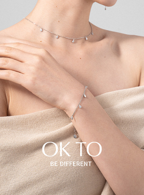 手链OKTO925银原创设计灵动