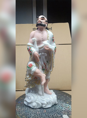 八仙过海人物摆件树脂材质工艺品装饰工艺品摆件树脂人物装饰摆件