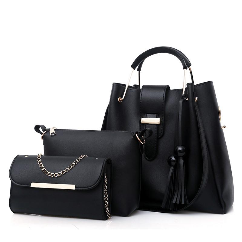 Women Handbags 2018 Messenger Bags Ladies Shoulder Bag 2 set - 图1