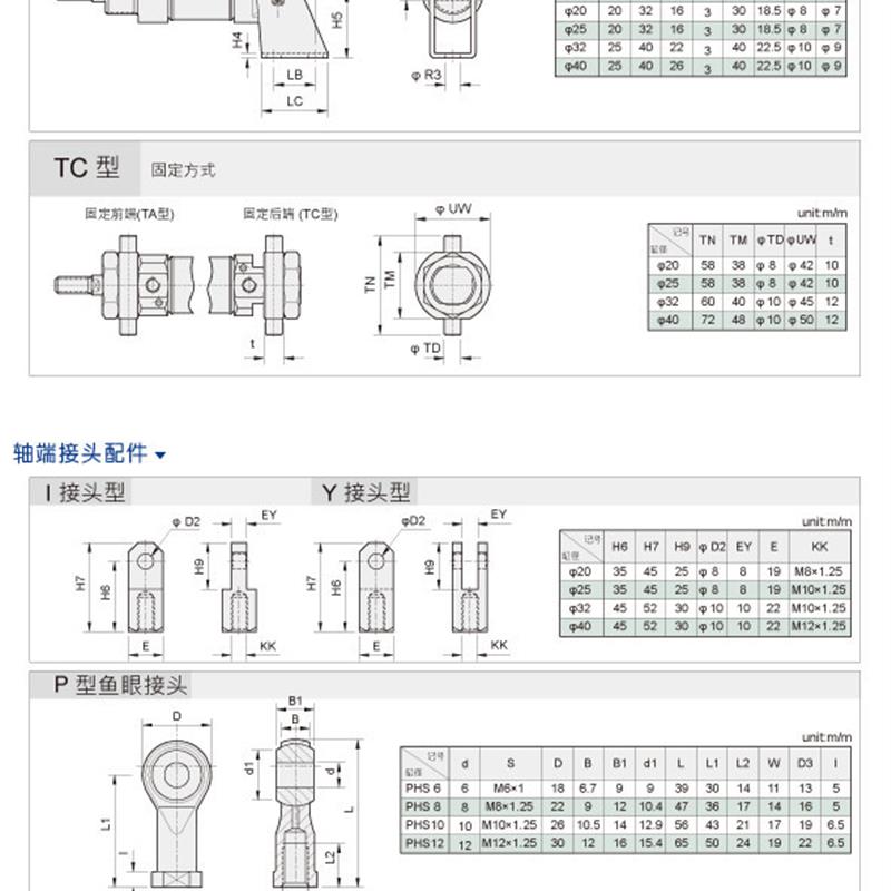 非实价原中日HINAKA气缸DIA DIC-32M125 M130 M135 M140 M145询价-图1