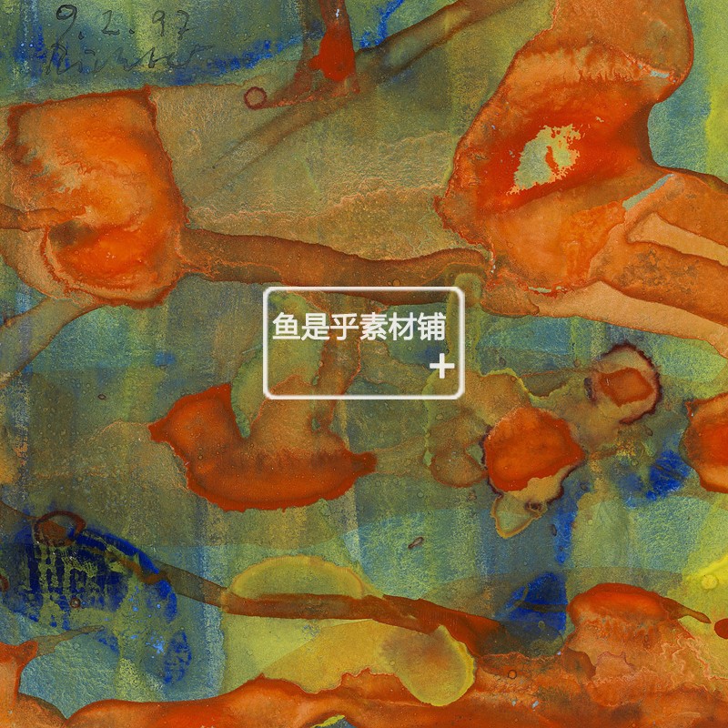 格哈德里希特Gerhard Richter波普艺术抽象油画图片绘画高清素材 - 图1