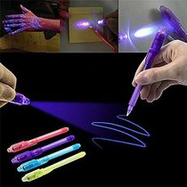 Luminous Light Invisble Ink Pen highlighter Pen Drawing Sec