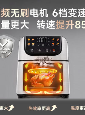 西屋不锈钢空气炸锅H10Ultra